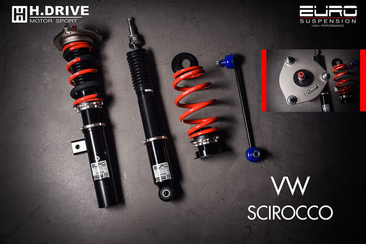 VW SCIROCCO FWD PQ35 08-15 - H. Drive Euro R Spec Coilovers