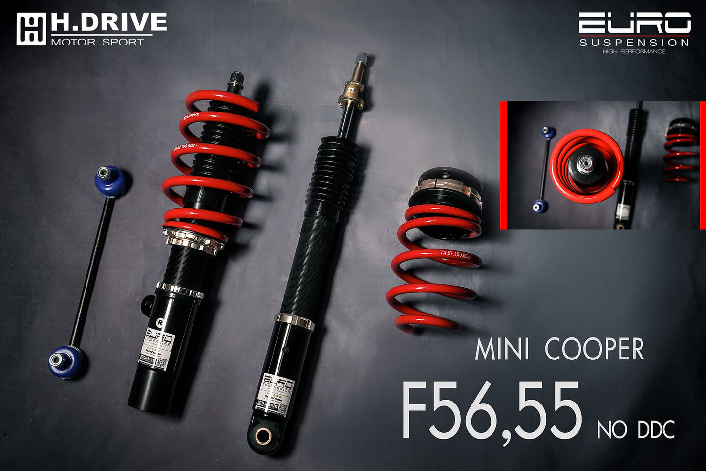 MINI COOPER FWD R56 07-13 - H. Drive Euro R Spec Coilovers