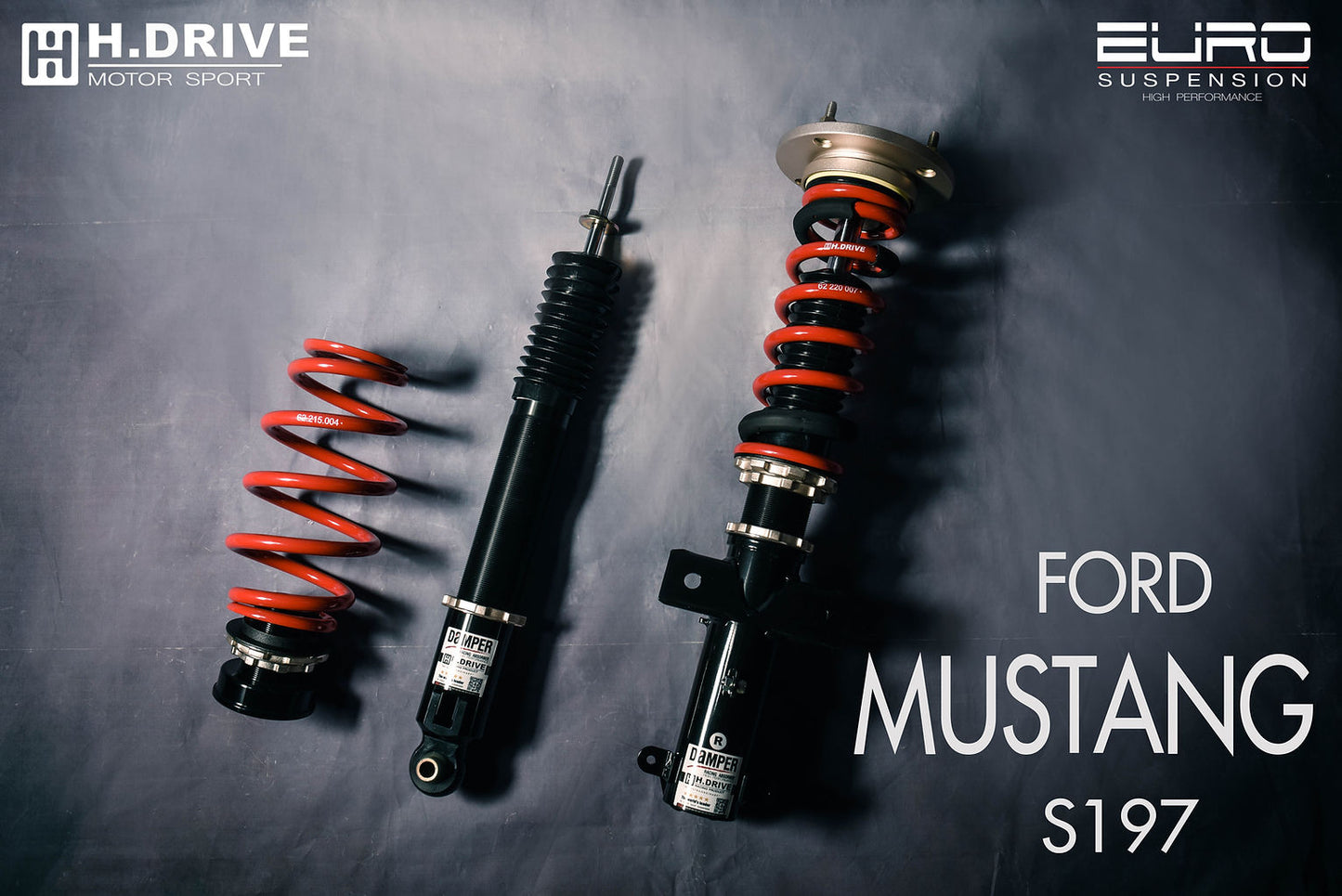 FORD MUSTANG RWD S197 05-14 - H. Drive Euro R Spec Coilovers