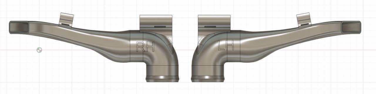 SKR Brake Duct - Outlet - Fiesta Mk7 ST180