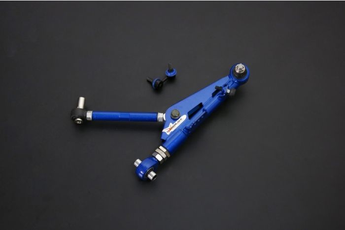 HR-NISSAN SILVIA 240SX S1389-94 FRONT ADJUSTABLE LOWER CONTROL ARMSTAB LINKV2 MINIMUN 25MM EXTEND PILLOW BALL 6PCSSET