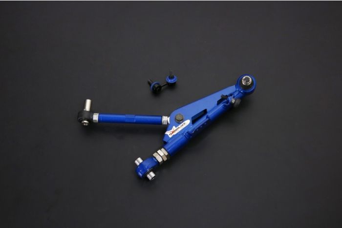 HR-NISSAN SILVIA 240SX S14S1595-02 FRONT ADJUSTABLE LOWER CONTROL ARMSTAB LINKV2 MINIMUM 25MM EXTEND PILLOW BALL 6PCSSET