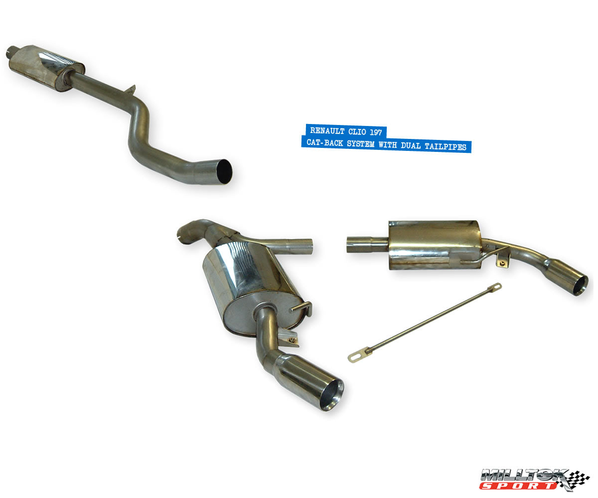 Renault Clio 197 Milltek Exhaust