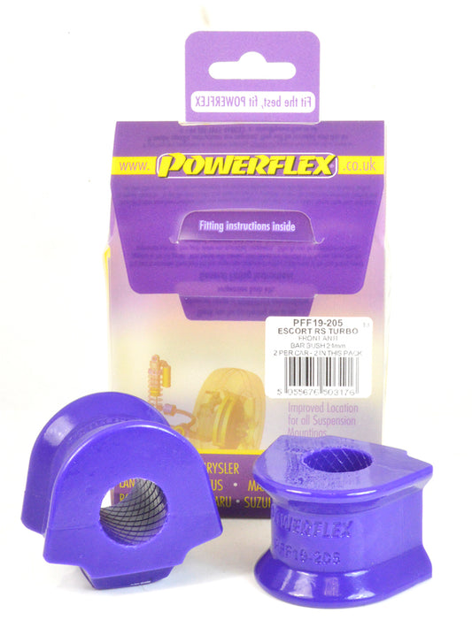 Powerflex - Ford Escort Models  Escort RS Turbo Series 2 (1986 - 1990) Front Anti Roll Bar Mounting Bush 24mm