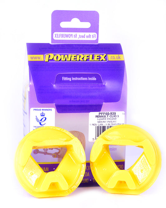 Powerflex - Renault Megane Models Megane II inc RS 225, R26 and Cup (2002-2008) Lower Engine Mount Insert