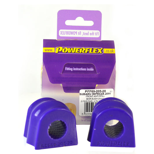 Powerflex - Subaru Impreza Impreza Turbo inc. WRX & STi GD,GG (2000 - 2007) Front Anti Roll Bar Bush 20mm