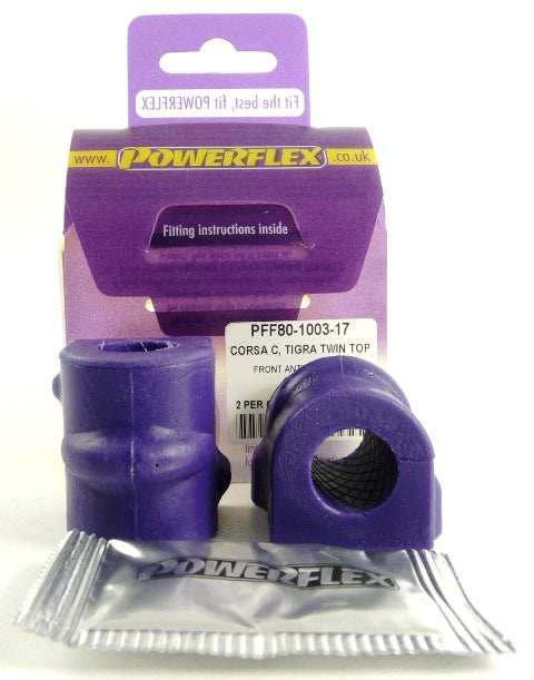 Powerflex - Vauxhall / Opel Corsa Models Corsa C (2000-2006) Front Anti Roll Bar Bush 17mm