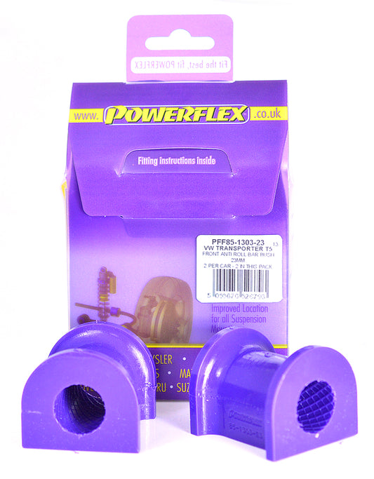 Powerflex - Volkswagen Transporter Models T5 Transporter inc. 4Motion (2003-2015) Front Anti Roll Bar Bush 23mm