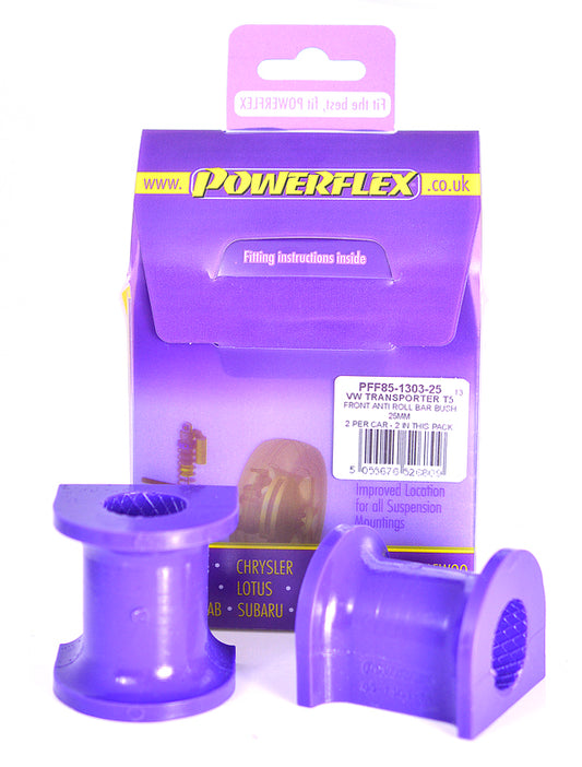 Powerflex - Volkswagen Transporter Models T6 / 6.1 Transporter (2015 - ) Front Anti Roll Bar Bush 25mm