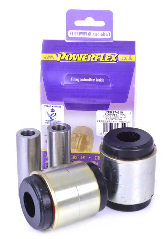 Powerflex - Jaguar (Daimler) S Type inc R - X202/4/6 (2002 - 2009)  Rear Lower Arm Inner Front Bush