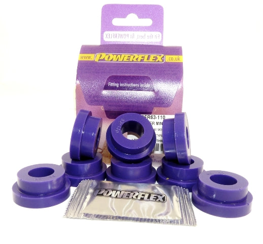 Powerflex - Rover Mini (1959 - 2000)  Rear Sub Frame Mounting Kit (upto 1976)