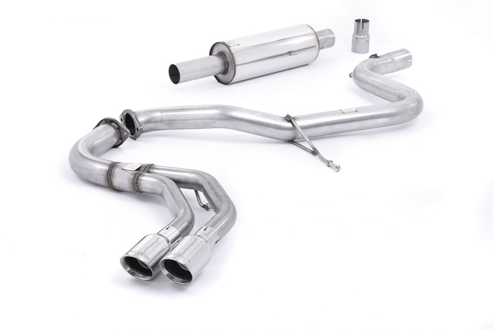 Milltek Sport  Cat-back Exhaust - 2013 - 2020 Audi  A3  2.0 TDI 184PS MQB 2WD (3 Door & Sportback Models)