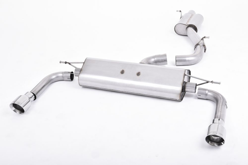 Milltek Sport  Cat-back Exhaust - 2014 - 2020 Audi  A3  2.0 TFSI quattro Sedan 8V (US-only)