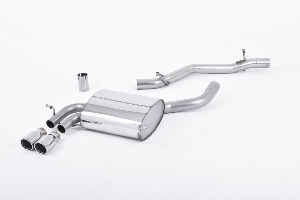 Milltek Sport  Cat-back Exhaust - 2003 - 2012 Audi  A3  3.2 V6 quattro 3 door & 5 door Sportback