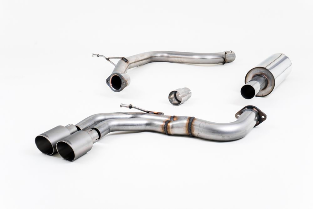 Milltek Sport  Cat-back Exhaust - 2013 - 2020 Audi  A3  2.0 TDI 184PS MQB 2WD (3 Door & Sportback Models)