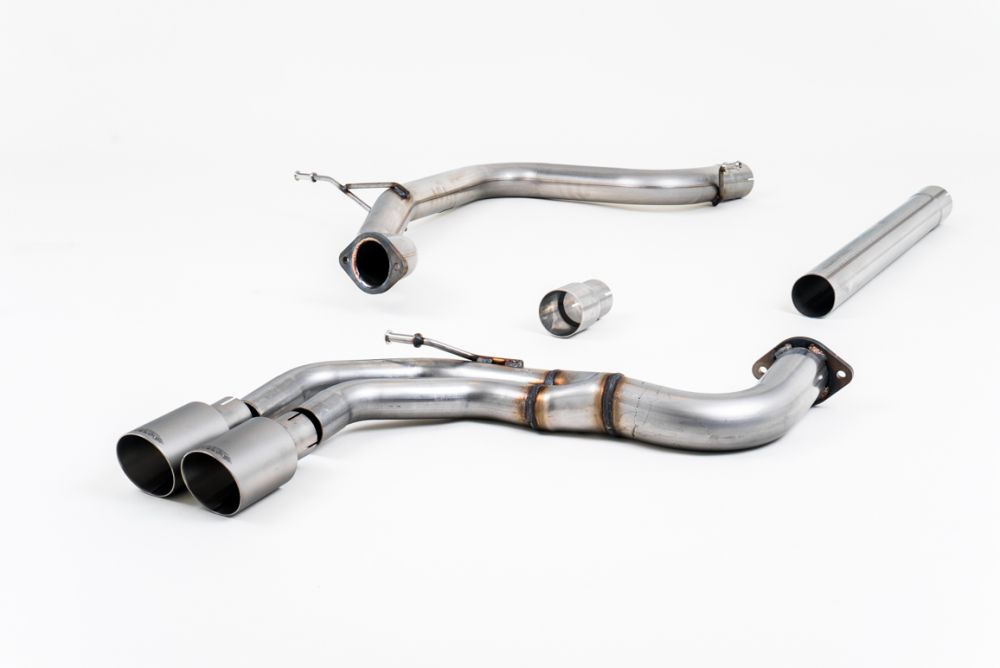 Milltek Sport  Cat-back Exhaust - 2013 - 2020 Audi  A3  2.0 TDI 184PS MQB 2WD (3 Door & Sportback Models)