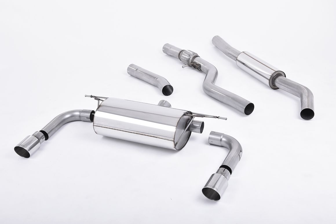 Milltek Sport  Cat-back Exhaust - 2012 - 2015 BMW  3 Series  F30 328i M Sport Automatic (without Tow Bar‚ None xDrive & N20 Engine Only)