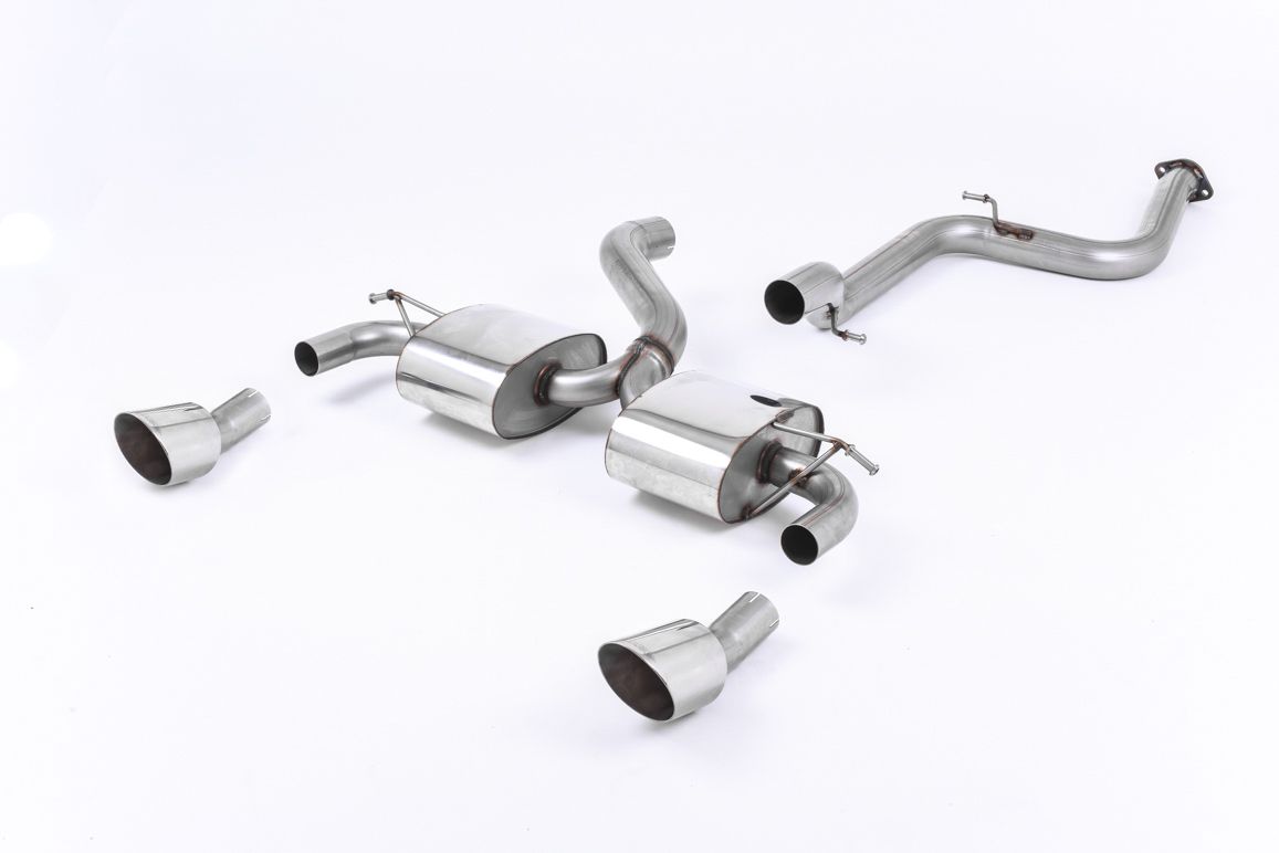 Milltek Sport  Cat-back Exhaust - 2009 - 2010 Ford  Focus  MK2 RS 2.5T 305PS