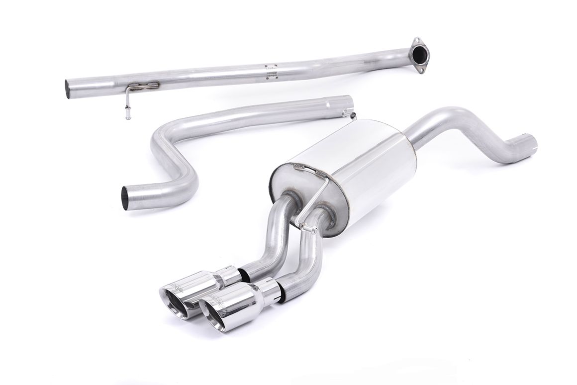 Milltek Sport  Cat-back Exhaust - 2013 - 2017 Ford  Fiesta  Mk7/Mk7.5 1.0T EcoBoost (100/125/140PS)