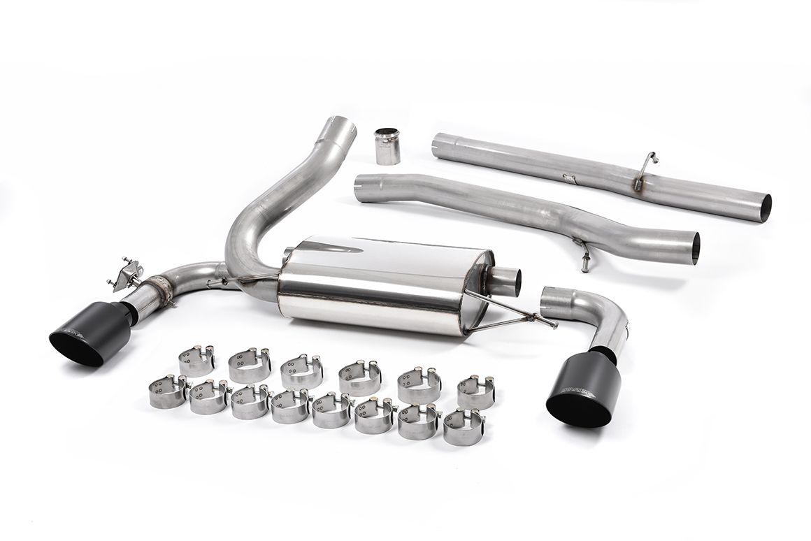 Milltek Sport  Cat-back Exhaust - 2016 - 2018 Ford  Focus  Mk3 RS 2.3-litre EcoBoost 4wd 5-Door Hatchback