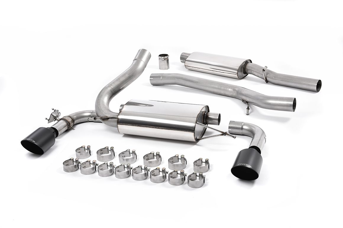 Milltek Sport  Cat-back Exhaust - 2016 - 2018 Ford  Focus  Mk3 RS 2.3-litre EcoBoost 4wd 5-Door Hatchback