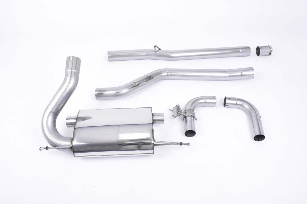 Milltek Sport  Cat-back Exhaust - 2016 - 2018 Ford  Focus  Mk3 RS 2.3-litre EcoBoost 4wd 5-Door Hatchback