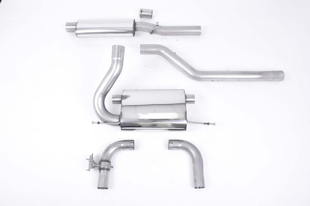 Milltek Sport  Cat-back Exhaust - 2016 - 2018 Ford  Focus  Mk3 RS 2.3-litre EcoBoost 4wd 5-Door Hatchback