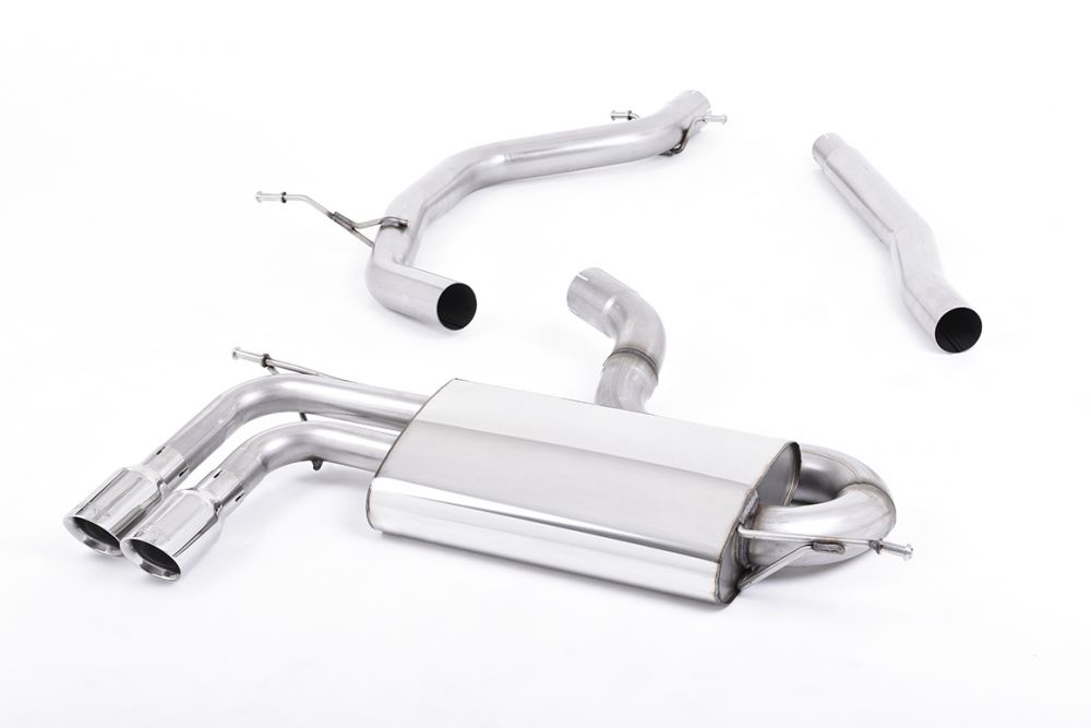 Milltek Sport  Cat-back Exhaust - 2008 - 2012 Audi  A3  1.8 TSI 2WD 3-Door