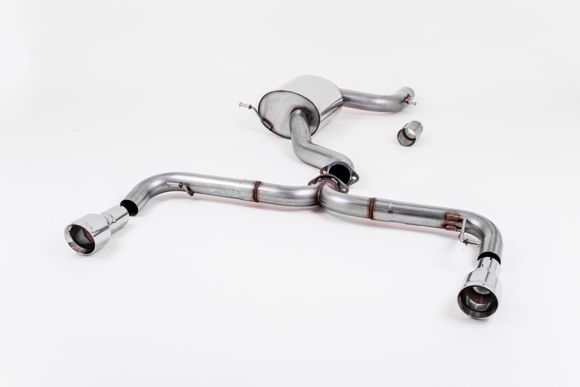 Milltek Sport  Cat-back Exhaust - 2009 - 2013 Volkswagen  Golf  Mk6 GTi 2.0 TSI 210PS