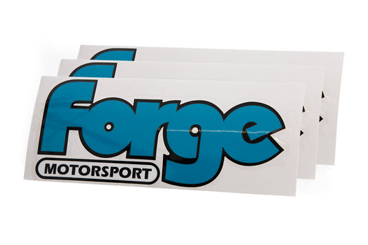 Universal Merchandise - Vinyl Forge Logo Stickers (x3) - Forge Motorsport