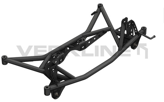 Verkline Rear Lightweight Tubular Subframe for FWD cars - VAG A3 TT Golf Mk5 Mk6 Mk7 Sirocco Seat Leon