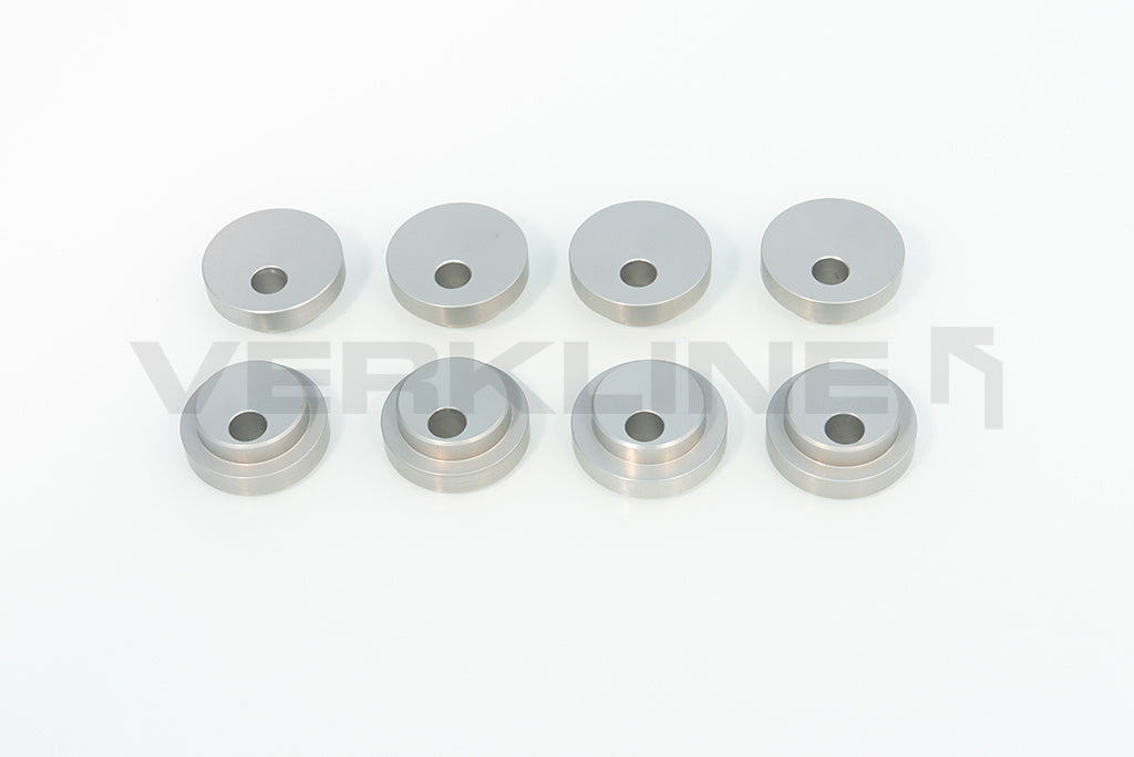 Verkline Aluminium Subframe Bushings B2/B3/B4 offset