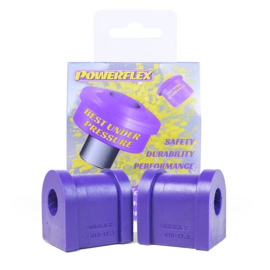 Powerflex - Jaguar (Daimler) XJ, XJ8 - X350 - X358 (2003 - 2009)  Rear Anti Roll Bar Bush 17.5mm