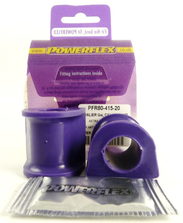 Powerflex - Vauxhall / Opel Cavalier 2WD (1989 - 1995), Vectra A (1989 - 1995)  Rear Anti Roll Bar Bush (Inner) 20mm