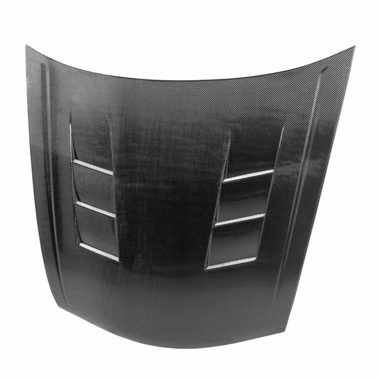 TS-style carbon fiber bonnet for 2008-2012 Honda Accord 4DR