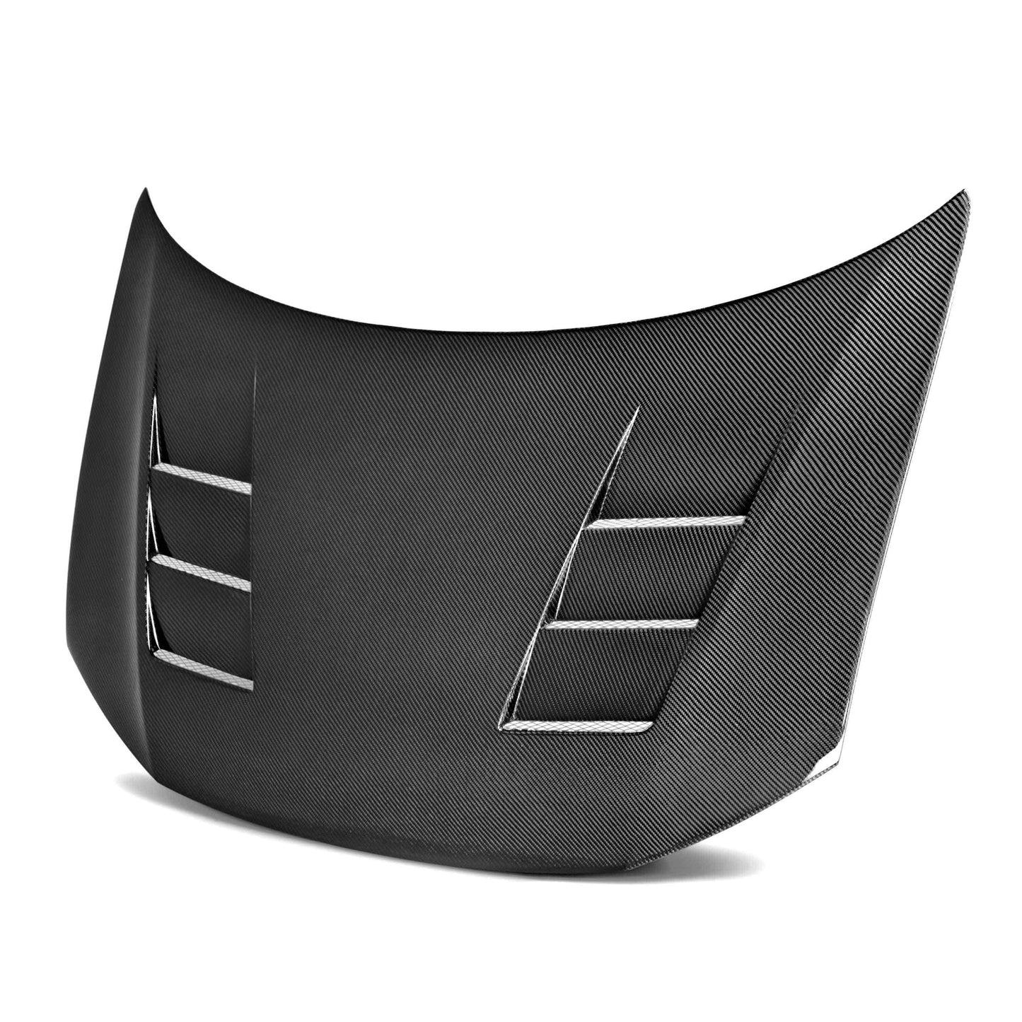 Ts-Style Carbon Fibre Bonnet For 2012-2013 Honda Civic 2Dr And 2012 Honda Civic 4Dr