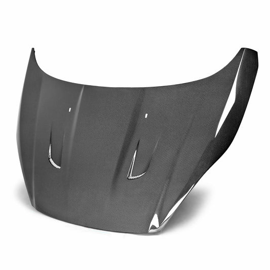 TM-style carbon fiber bonnet for 2014-2019 Ford Fiesta