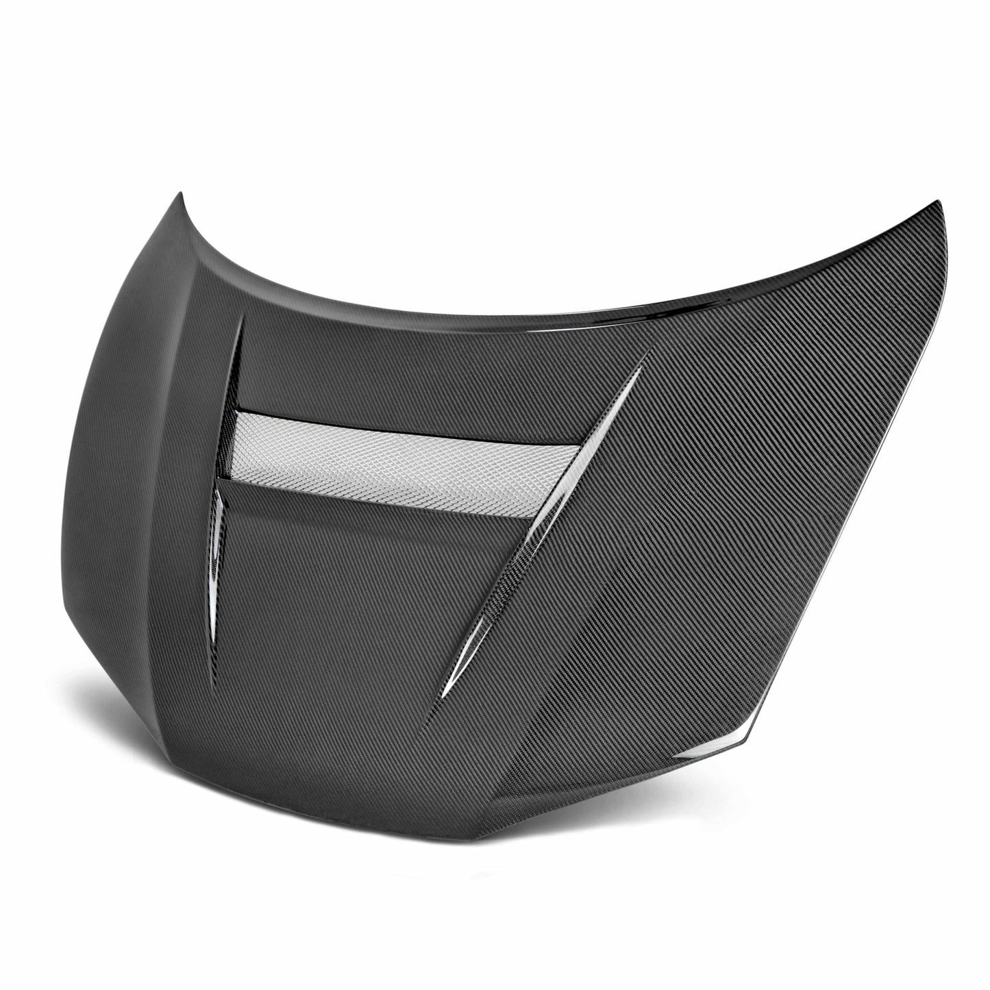 VSII-style carbon fiber bonnet for 2014-2015 Honda Civic 2DR