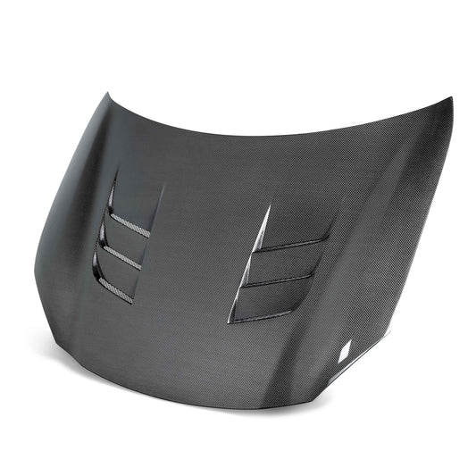 TS-style carbon fiber bonnet for 2022 Toyota GR86/ Subaru BRZ