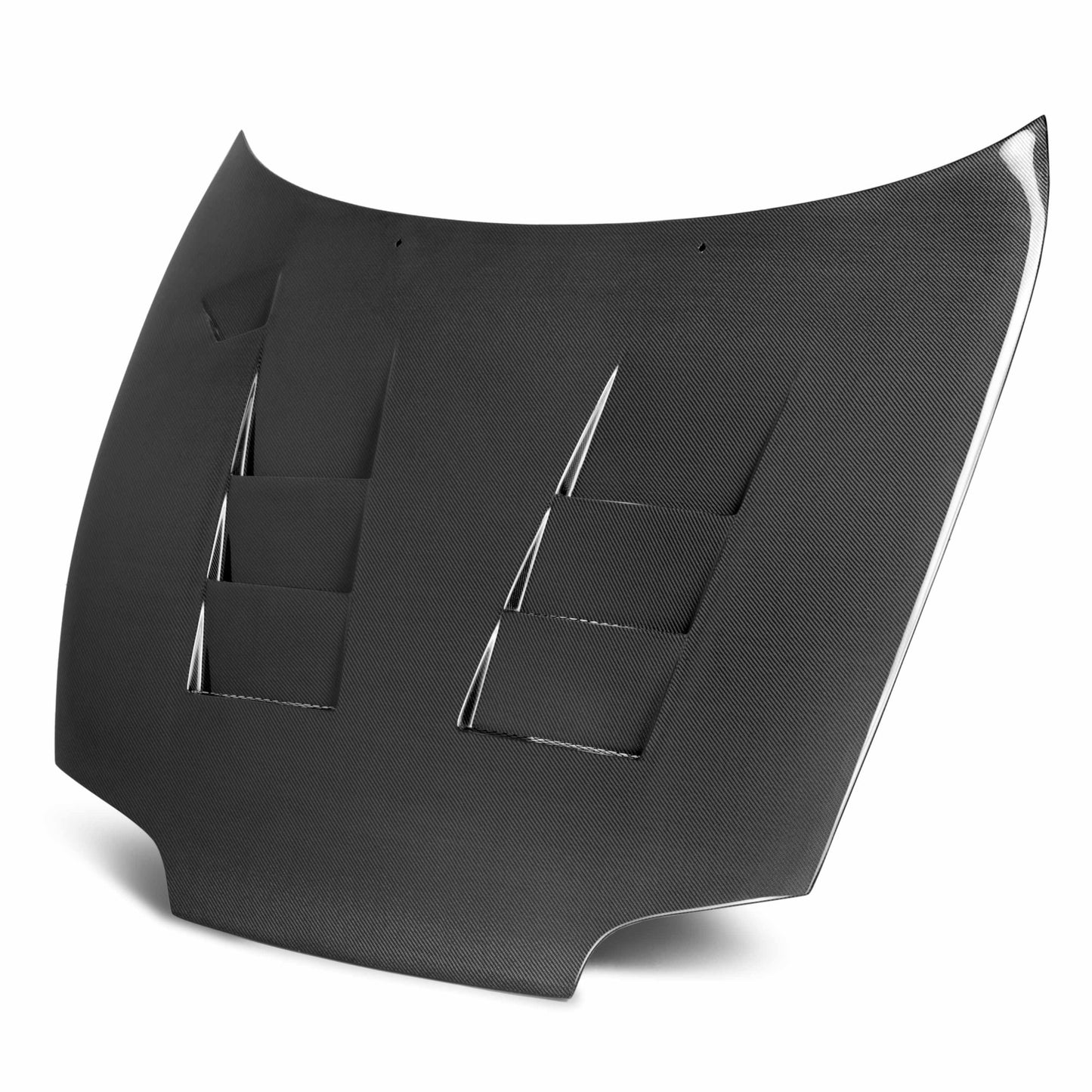 TS-style carbon fiber bonnet for 1993-1998 Toyota Supra