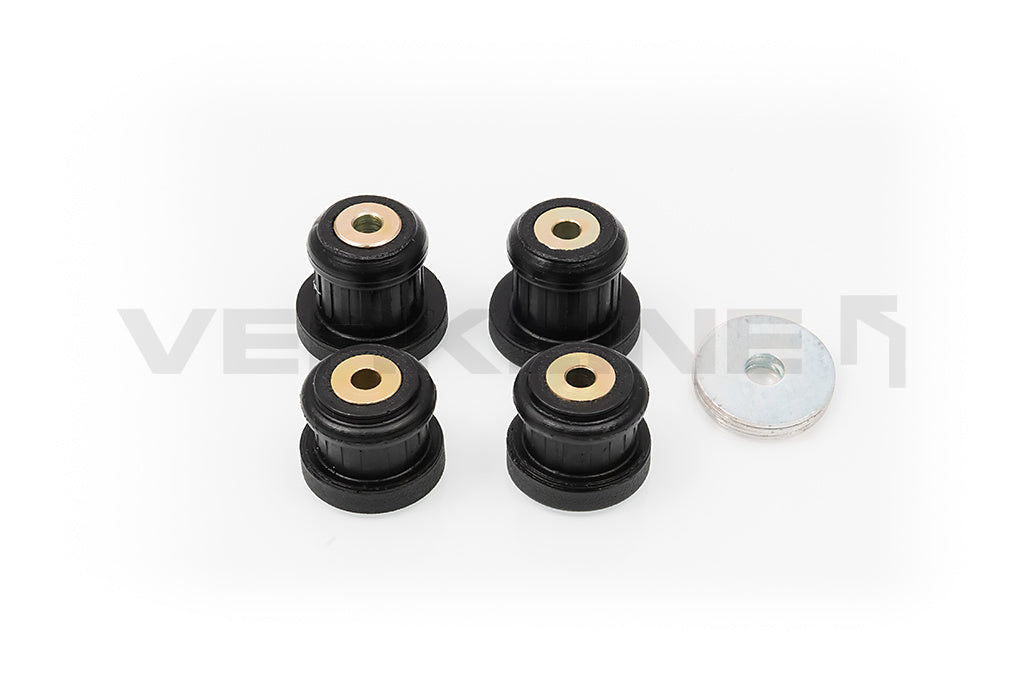 Verkline Polyurethane Subframe Bushings B2/B3/B4 - M10 - Track Hardness Black