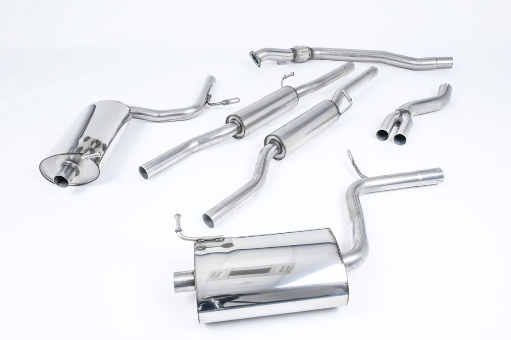 Milltek Sport  Cat-back Exhaust - 2001 - 2005 Audi  A4  1.8T B6 quattro Cabriolet