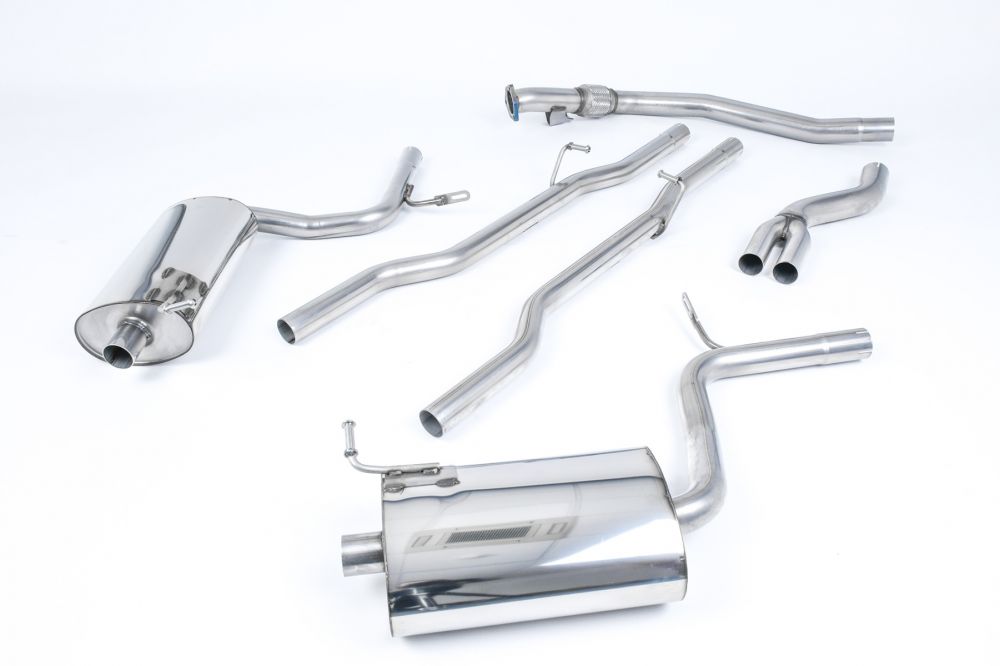 Milltek Sport  Cat-back Exhaust - 2003 - 2005 Audi  A4  1.8T B6 quattro Saloon - Avant 190BHP (6 speed)