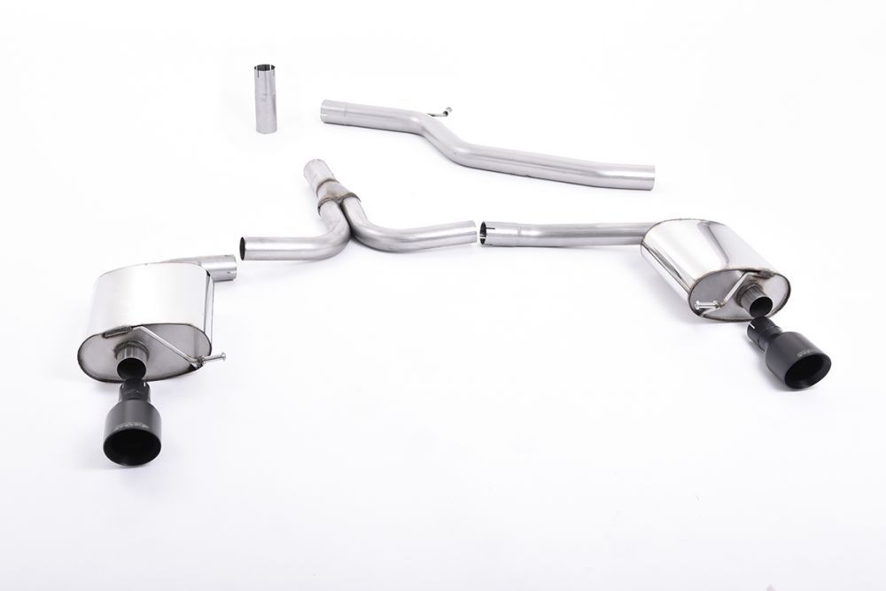 Milltek Sport  Cat-back Exhaust - 2008 - 2011 Audi  A4  3.0 TDi B8 quattro Saloon and Avant