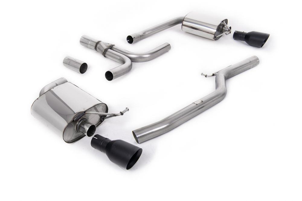 Milltek Sport  Cat-back Exhaust - 2009 - 2025 Audi  A5  Cabriolet 3.0 TDi (DPF) quattro