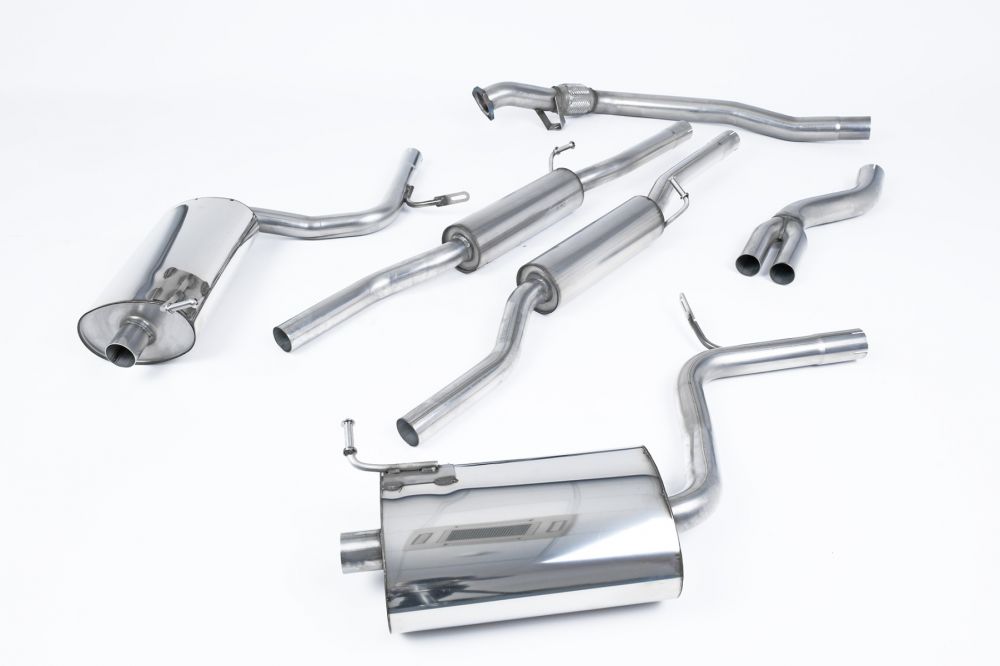 Milltek Sport  Cat-back Exhaust - 2001 - 2005 Audi  A4  1.8T B6 quattro Saloon - Avant 163BHP (5 speed)