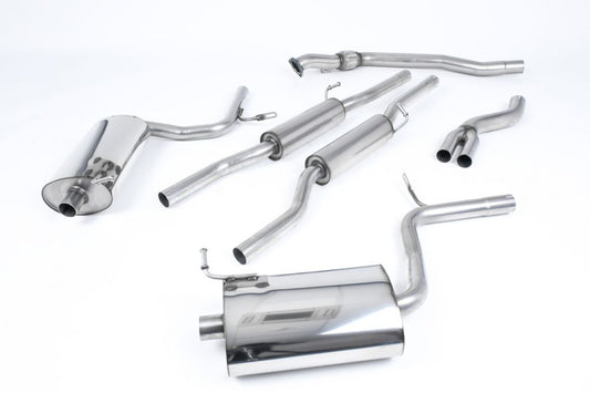 Milltek Sport  Cat-back Exhaust - 2005 - 2008 Audi  A4  2.0 TFSI B7 quattro and DTM