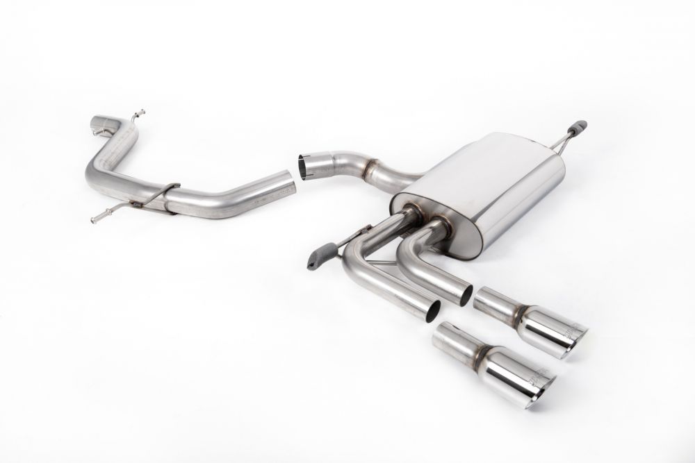 Milltek Sport  Cat-back Exhaust - 2003 - 2012 Audi  A3  2.0T FSI 2WD 5 door Sportback