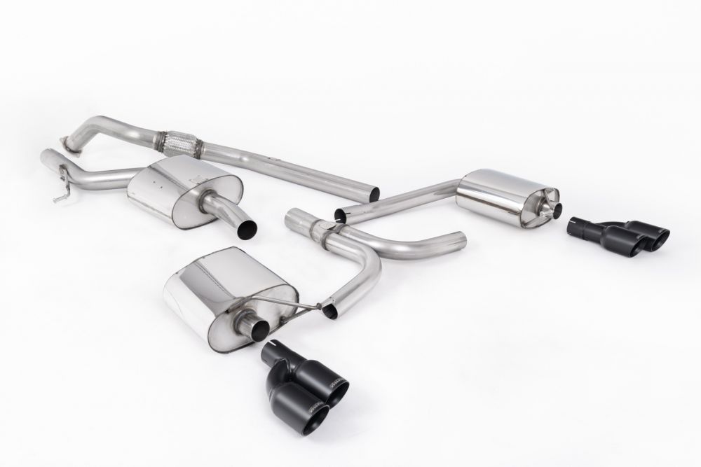 Milltek Sport  Cat-back Exhaust - 2008 - 2025 Audi  A5  Coupé S line 2.0 TFSI 2WD and quattro S tronic