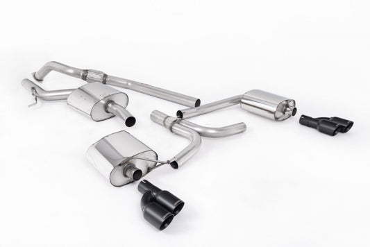 Milltek Sport  Cat-back Exhaust - 2009 - 2012 Audi  A5  Sportback 2.0 TFSI 2WD and quattro Multitronic / S tronic